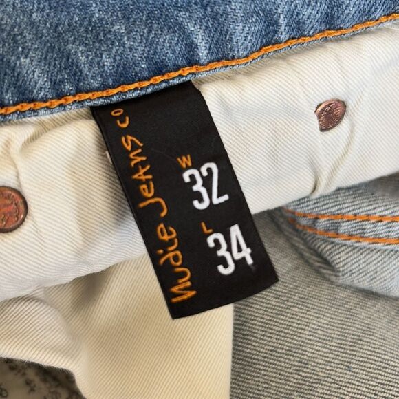 Nudie Lean Dean Mid Stone Comfort Jeans - Picture 8 of 15
